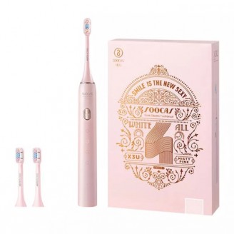 Электрическая зубная щетка XiaoMi Soocas Toothbrush X3U (с ополаскивателем), Misty Pink