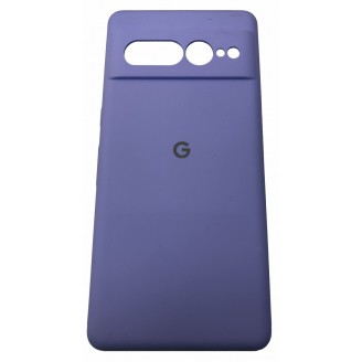 Накладка Silicone Case для Google Pixel 7 Pro, Лиловая
