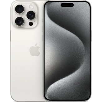 Смартфон Apple iPhone 15 Pro Max 256Gb White Titanium (Dual SIM)