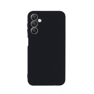 Накладка Silicone Case для Samsung Galaxy A24, Чёрный