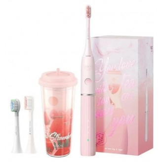 Электрическая зубная щетка Soocas Sonic Electric Toothbrush V2, Розовая