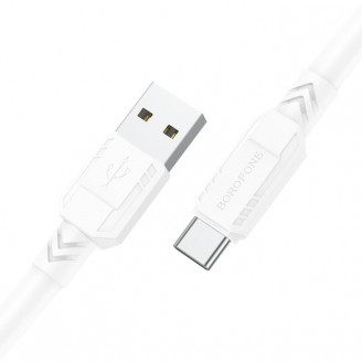 Кабель Borofone BX81 Goodway Charging USB for Type-C 1м, Белый