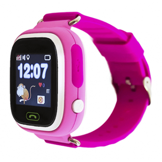 Умные часы Smart Baby Watch Q80, Розовые