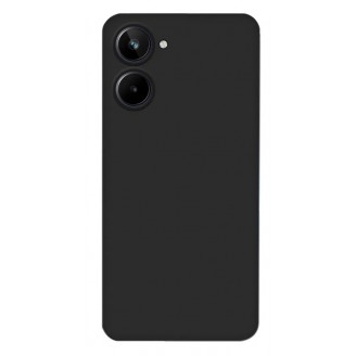 Накладка Silicone Case Logo для Realme 10, Чёрная