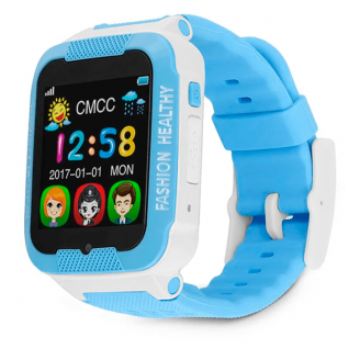 Умные часы Smart Baby Watch SBW KID, Бело-голубые