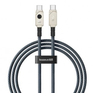 Кабель Baseus Unbreakable Series Fast Charging Data Cable Type-C to Type-C 100W 1м, Белый (P10355800221-00)