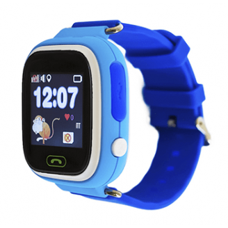 Умные часы Smart Baby Watch Q80, Голубые