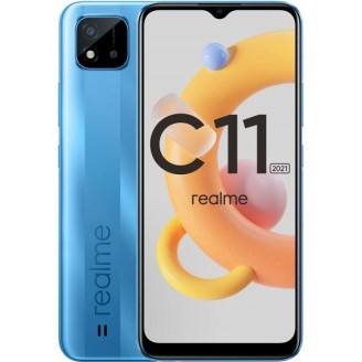 Смартфон Realme C11 (2021) 2/32Gb Lake Blue (RMX3231)